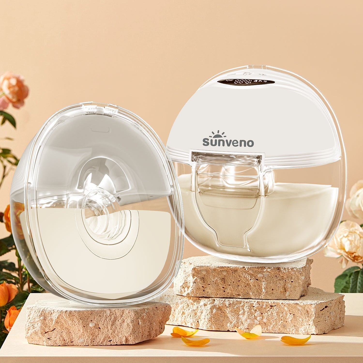 Hands-Free Wearable Electric Breast Pump Set