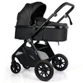 For Your Little One Cruise 3 In 1 Travel System With Car Seat - Eclipse Black (Free Cupholder / Seat Liner Included!)